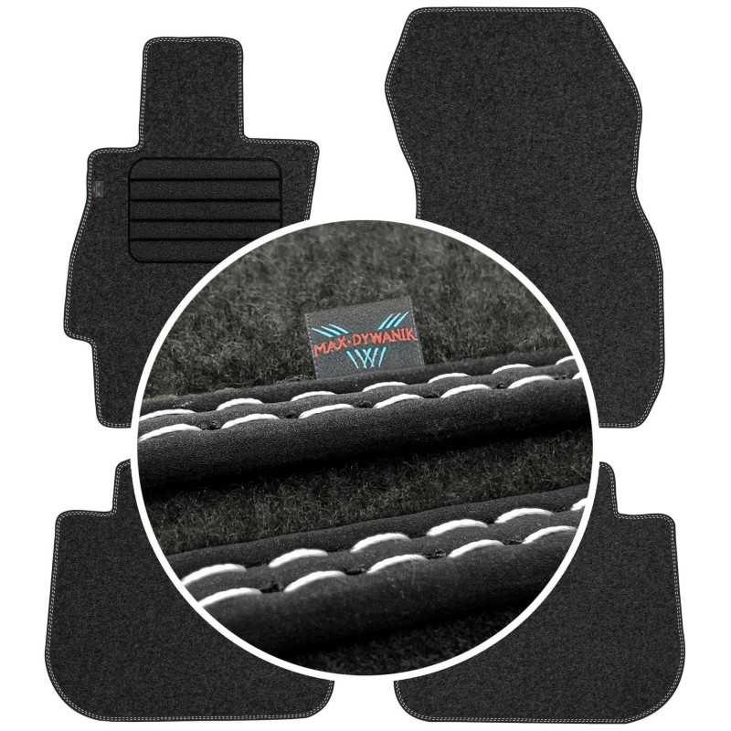 Subaru Outback IV 2009-2014 Veliūriniai kilimėliai MAX-DYWANIK