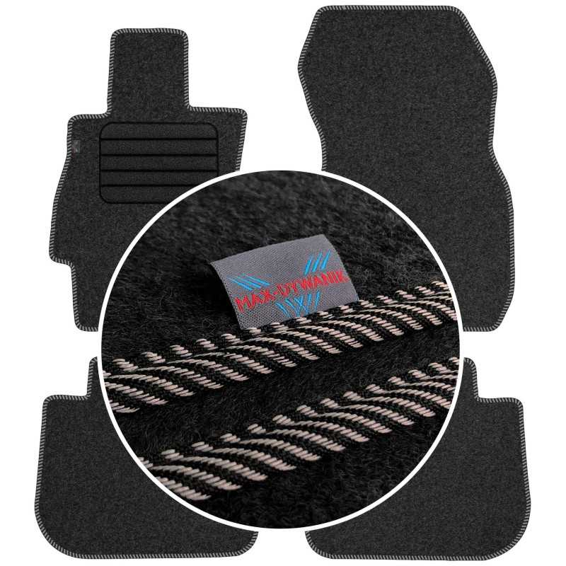 Subaru Outback IV 2009-2014 Veliūriniai kilimėliai MAX-DYWANIK