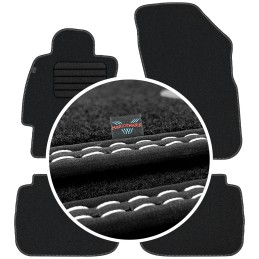 Subaru Outback V 2014-2019 Veliūriniai grindų kilimėliai MAX-DYWANIK