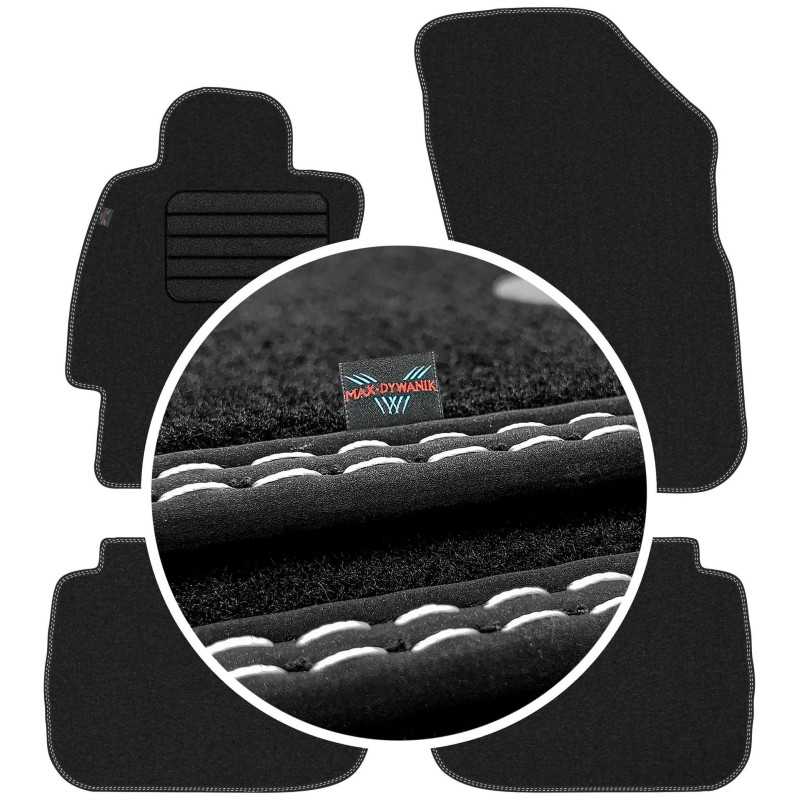 Subaru Outback V 2014-2019 Veliūriniai grindų kilimėliai MAX-DYWANIK