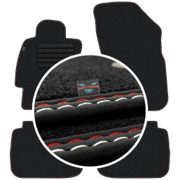 Subaru Outback V 2014-2019 Veliūriniai grindų kilimėliai MAX-DYWANIK