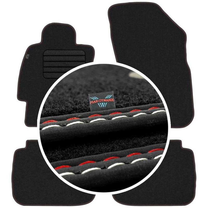 Subaru Outback V 2014-2019 Veliūriniai grindų kilimėliai MAX-DYWANIK