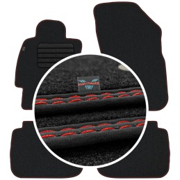 Subaru Outback V 2014-2019 Veliūriniai grindų kilimėliai MAX-DYWANIK