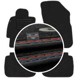 Subaru Outback V 2014-2019 Veliūriniai grindų kilimėliai MAX-DYWANIK