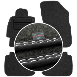 Subaru Outback V 2014-2019 Veliūriniai grindų kilimėliai MAX-DYWANIK