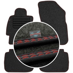 Subaru Outback V 2014-2019 Veliūriniai grindų kilimėliai MAX-DYWANIK