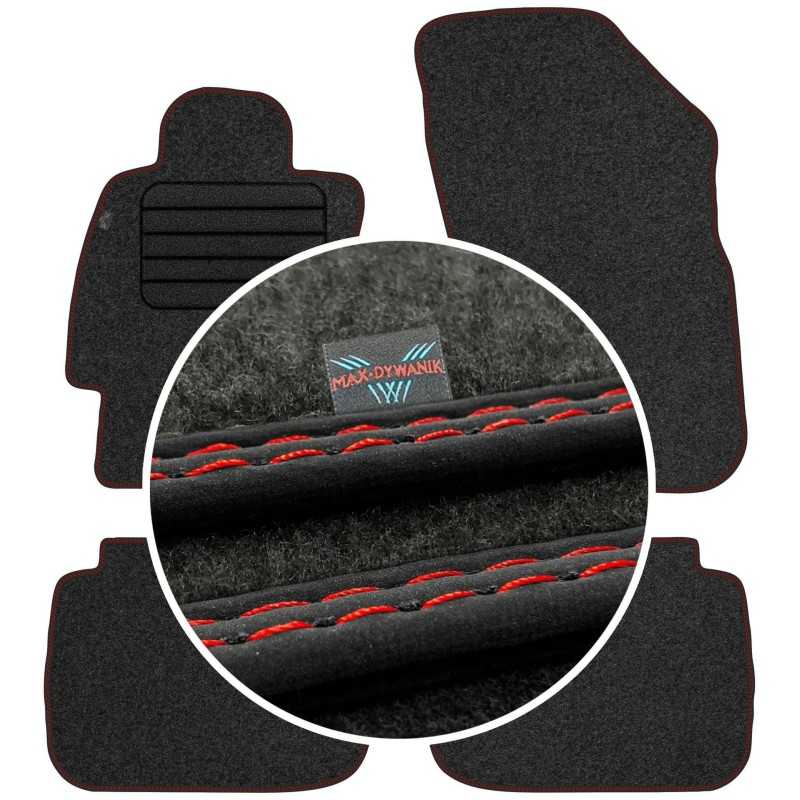 Subaru Outback V 2014-2019 Veliūriniai grindų kilimėliai MAX-DYWANIK