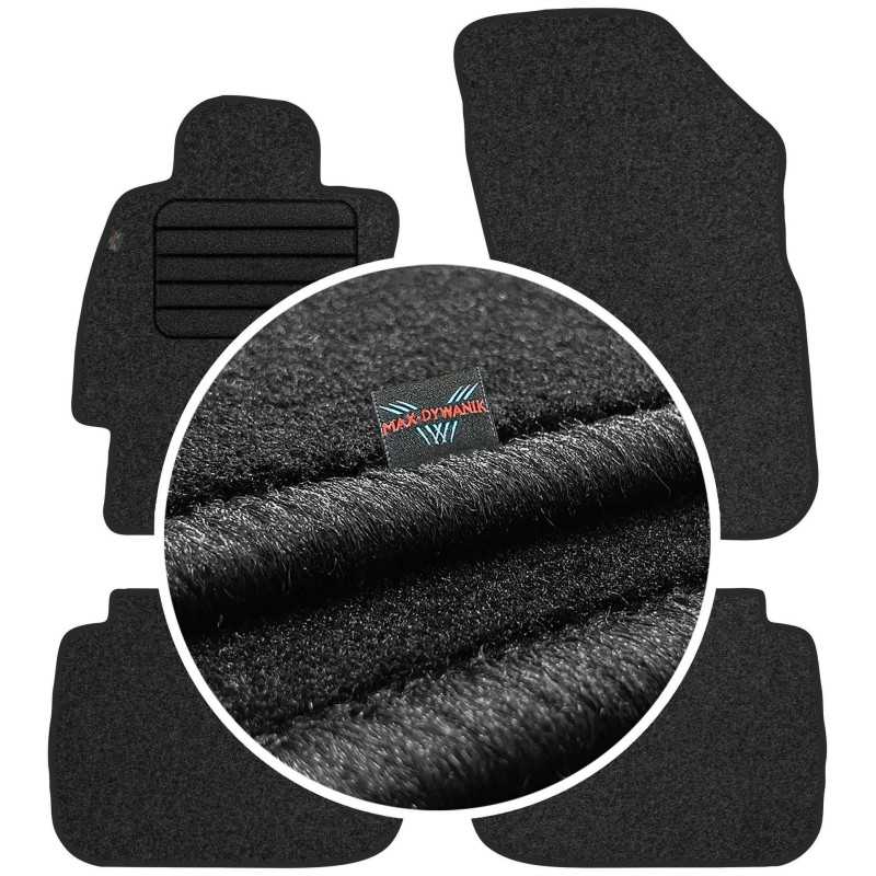 Subaru Outback V 2014-2019 Veliūriniai grindų kilimėliai MAX-DYWANIK