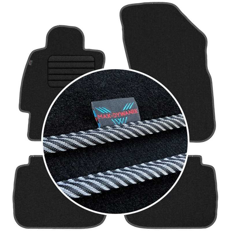 Subaru Outback V 2014-2019 Veliūriniai grindų kilimėliai MAX-DYWANIK