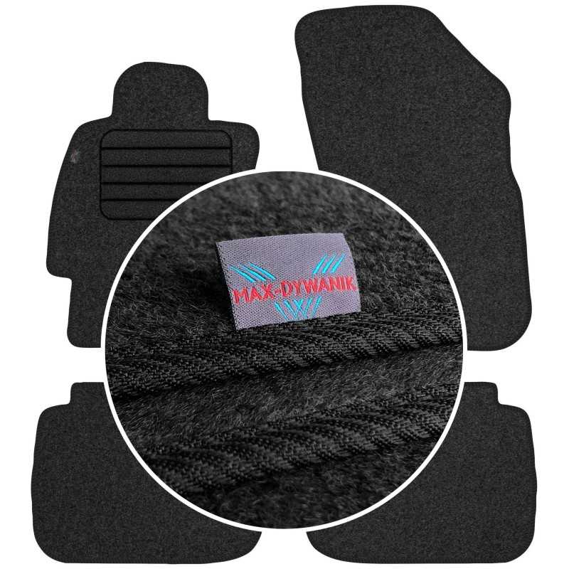 Subaru Outback V 2014-2019 Veliūriniai grindų kilimėliai MAX-DYWANIK
