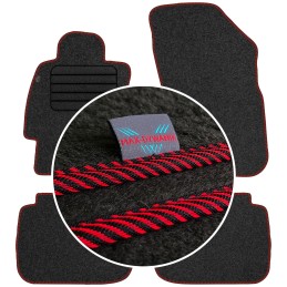 Subaru Outback V 2014-2019 Veliūriniai grindų kilimėliai MAX-DYWANIK