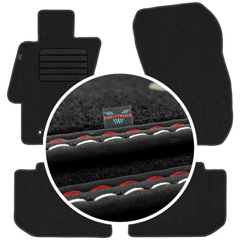 Subaru XV 2011-2017 Veliūriniai kilimėliai MAX-DYWANIK