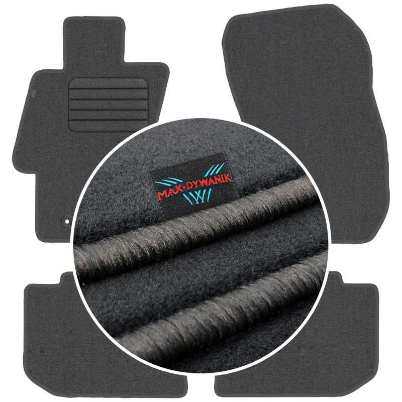 Subaru XV 2011-2017 Veliūriniai kilimėliai MAX-DYWANIK