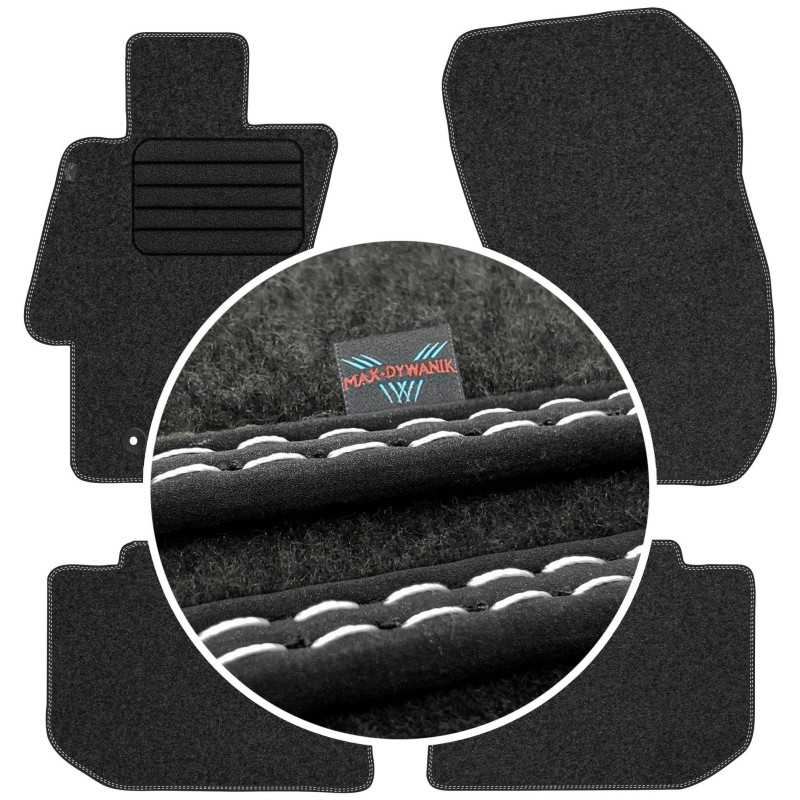 Subaru XV 2011-2017 Veliūriniai kilimėliai MAX-DYWANIK