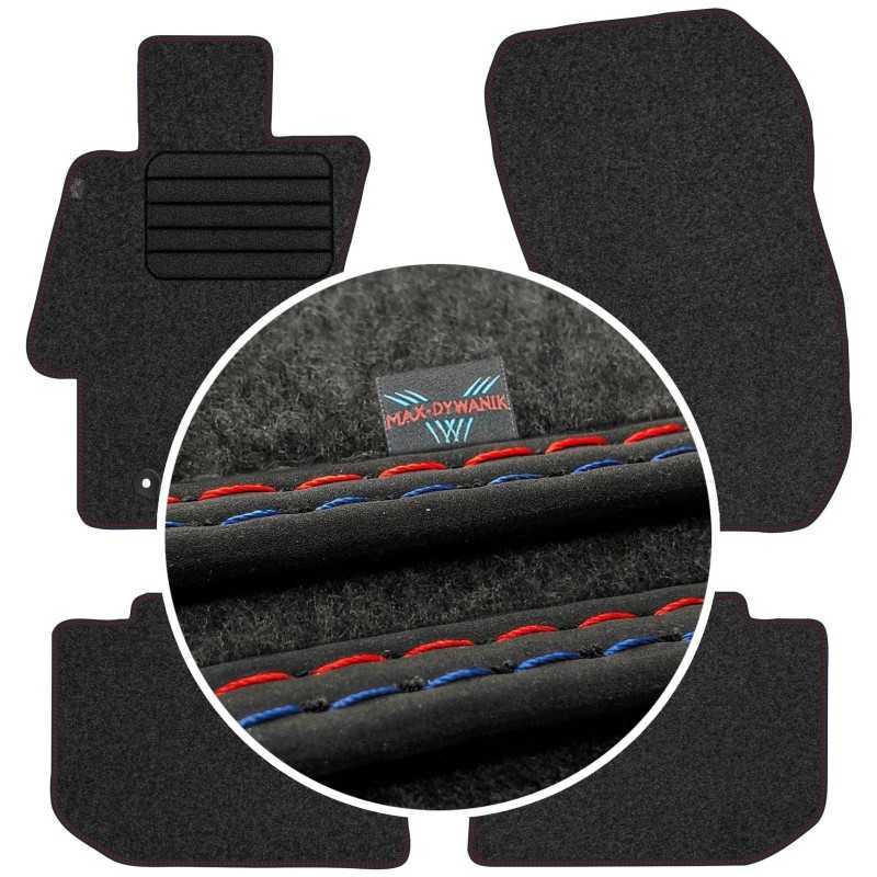 Subaru XV 2011-2017 Veliūriniai kilimėliai MAX-DYWANIK