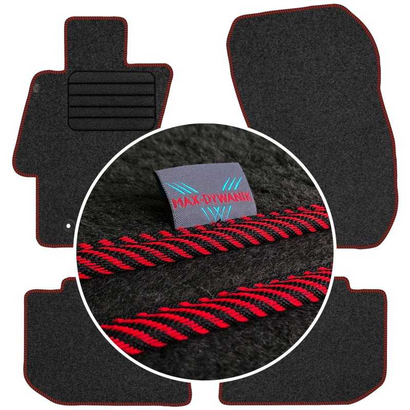 Subaru XV 2011-2017 Veliūriniai kilimėliai MAX-DYWANIK