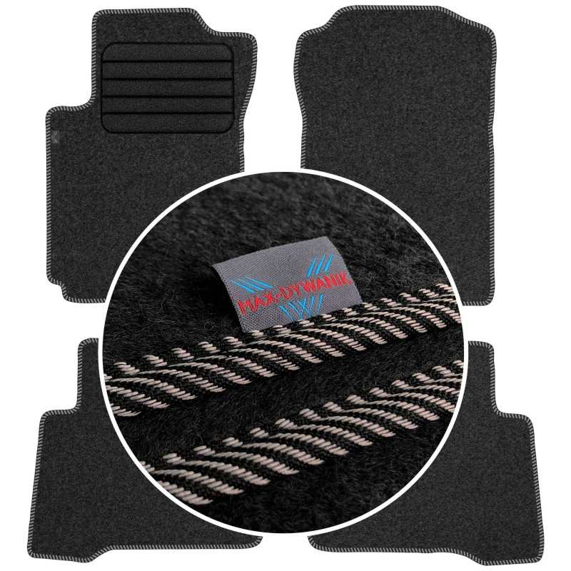 Suzuki Grand Vitara II 5D 2005-2014 Veliūriniai kilimėliai MAX-MAT