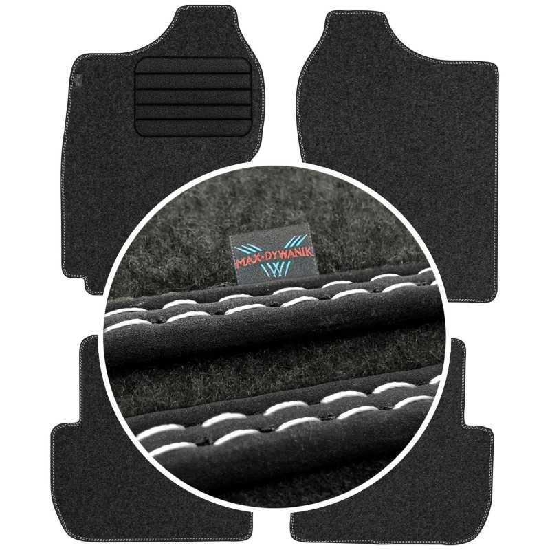 Suzuki Jimny III 1998-2018 Veliūriniai kilimėliai MAX-MAT