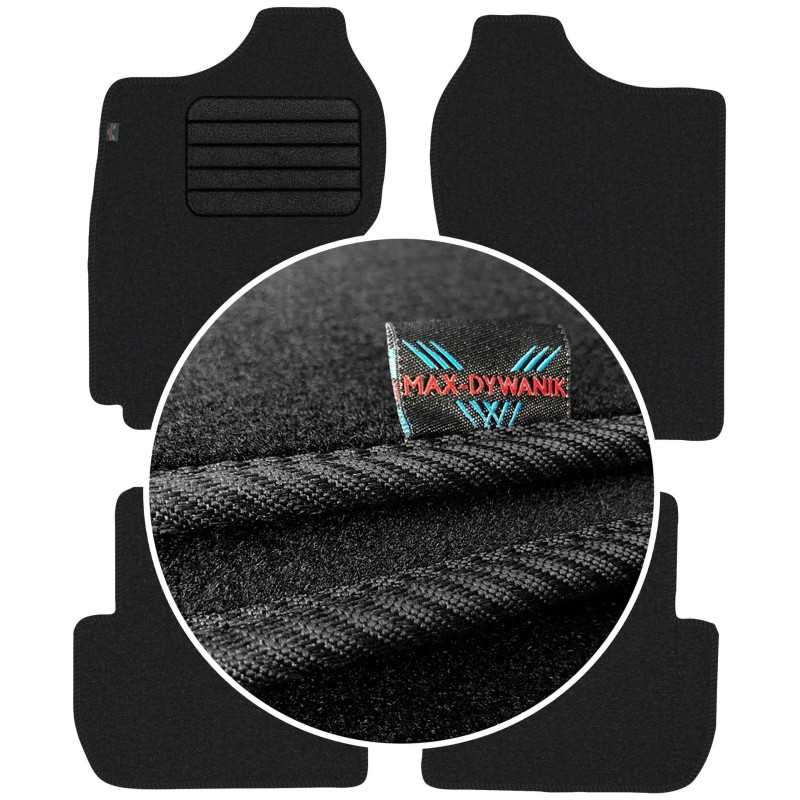 Suzuki Jimny III 1998-2018 Veliūriniai kilimėliai MAX-MAT