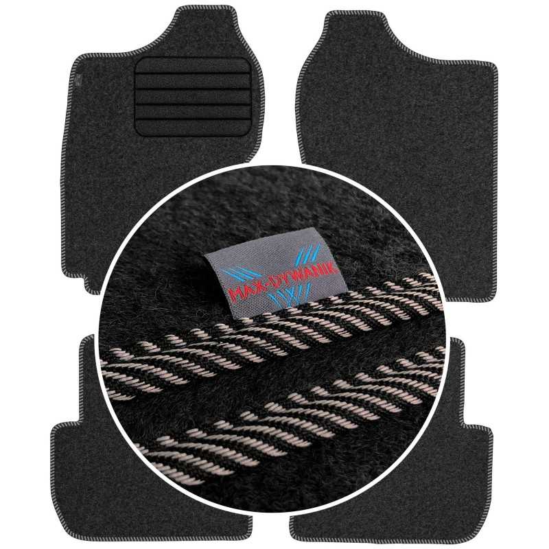 Suzuki Jimny III 1998-2018 Veliūriniai kilimėliai MAX-MAT