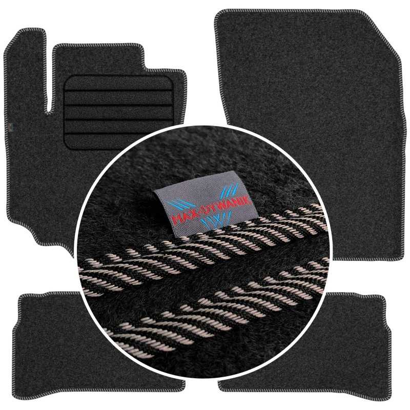 Suzuki Vitara II 2014- (su letena) Veliūriniai kilimėliai MAX-DYWANIK