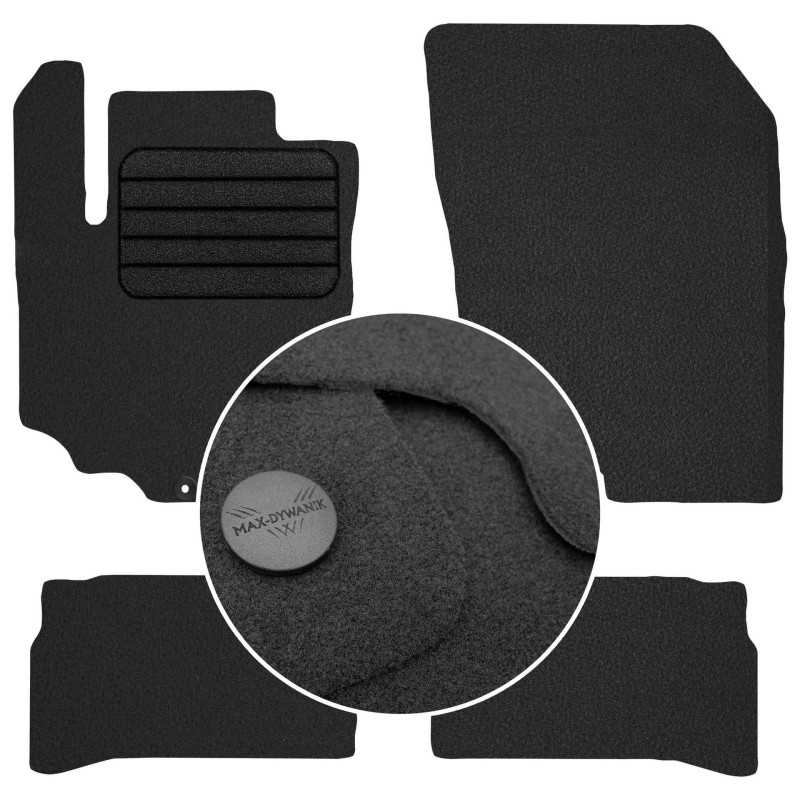 Suzuki Vitara II 2014- (su letena) Veliūriniai kilimėliai MAX-DYWANIK