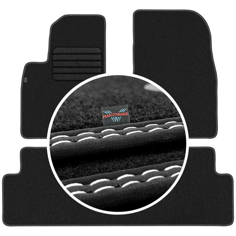 Tesla 3 2017- MAX-DYWANIK veliūriniai kilimėliai