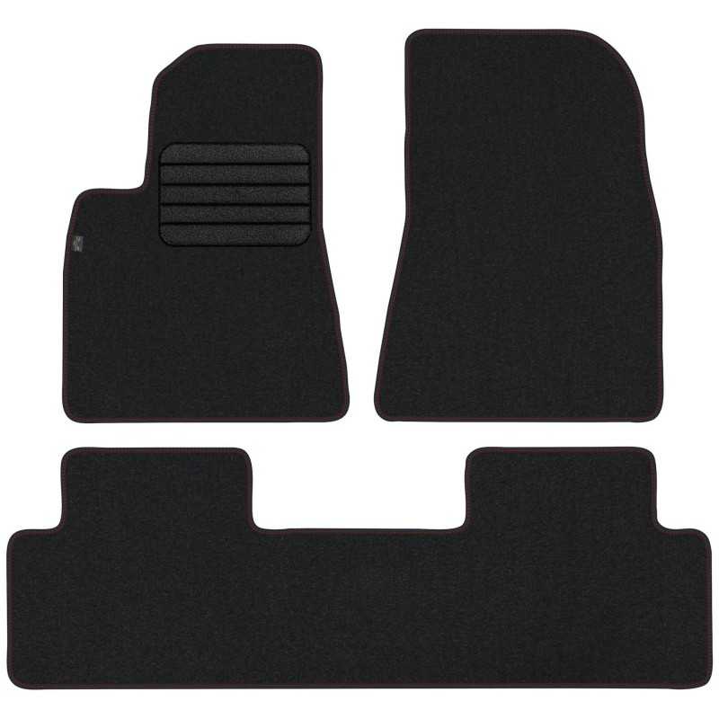 Tesla 3 2017- MAX-DYWANIK veliūriniai kilimėliai