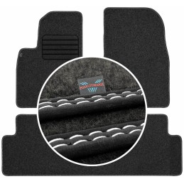 Tesla 3 2017- MAX-DYWANIK veliūriniai kilimėliai