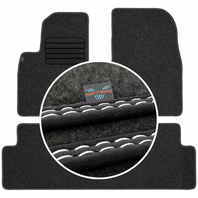 Tesla 3 2017- MAX-DYWANIK veliūriniai kilimėliai