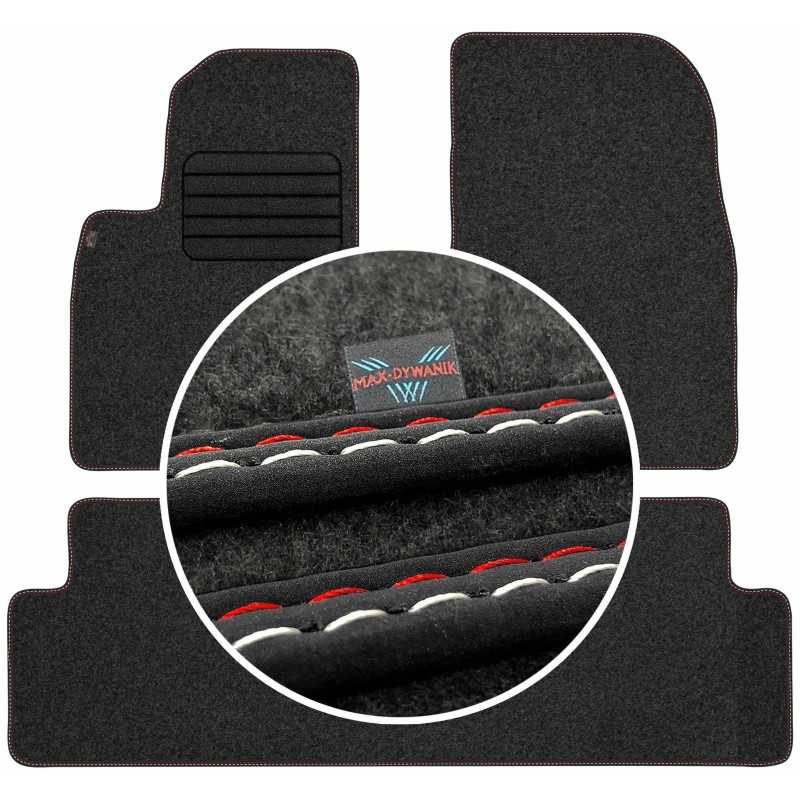 Tesla 3 2017- MAX-DYWANIK veliūriniai kilimėliai