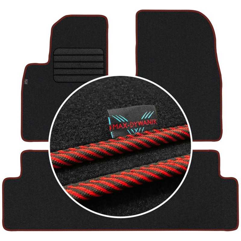 Tesla 3 2017- MAX-DYWANIK veliūriniai kilimėliai