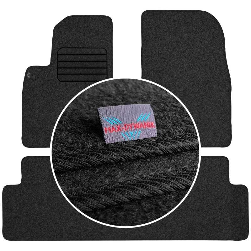 Tesla 3 2017- MAX-DYWANIK veliūriniai kilimėliai