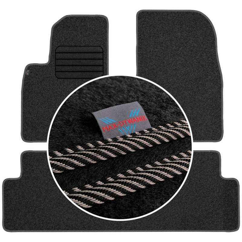 Tesla 3 2017- MAX-DYWANIK veliūriniai kilimėliai