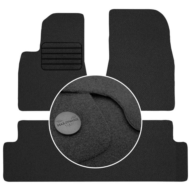 Tesla 3 2017- MAX-DYWANIK veliūriniai kilimėliai