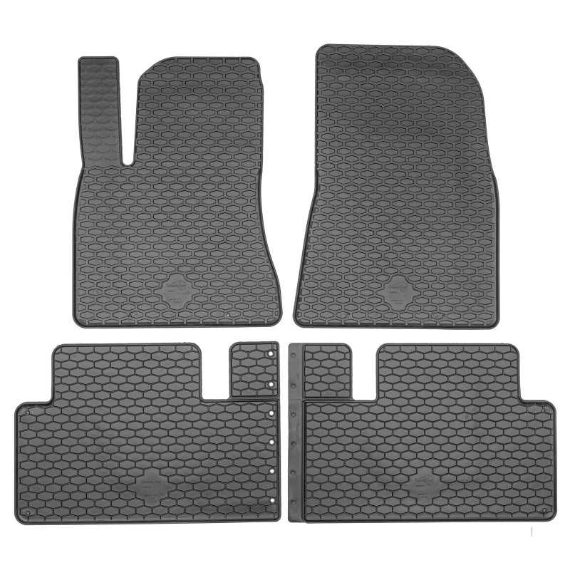 Tesla MODEL 3 (2017-) Be kamščių Guminiai kilimėliai DOMA 223004