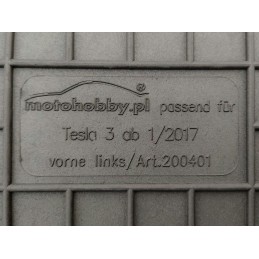 Tesla Model 3 2017- Guminiai kilimėliai MOTOHOBBY 200401