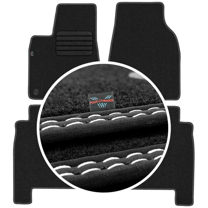 Tesla X 2016- MAX-DYWANIK veliūriniai kilimėliai