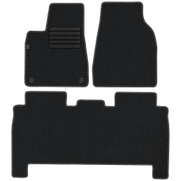 Tesla X 2016- MAX-DYWANIK veliūriniai kilimėliai