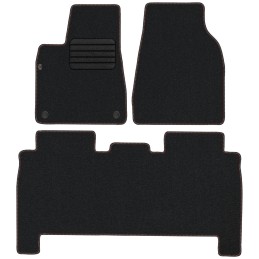 Tesla X 2016- MAX-DYWANIK veliūriniai kilimėliai