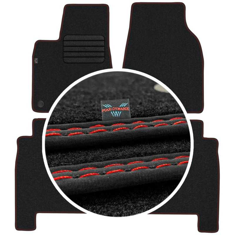 Tesla X 2016- MAX-DYWANIK veliūriniai kilimėliai
