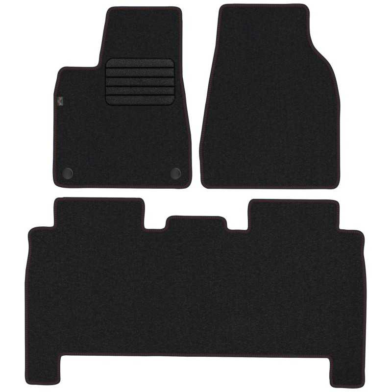 Tesla X 2016- MAX-DYWANIK veliūriniai kilimėliai