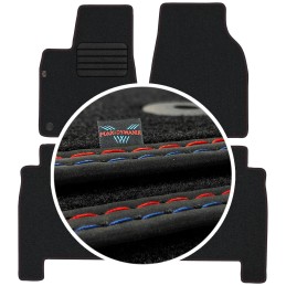 Tesla X 2016- MAX-DYWANIK veliūriniai kilimėliai