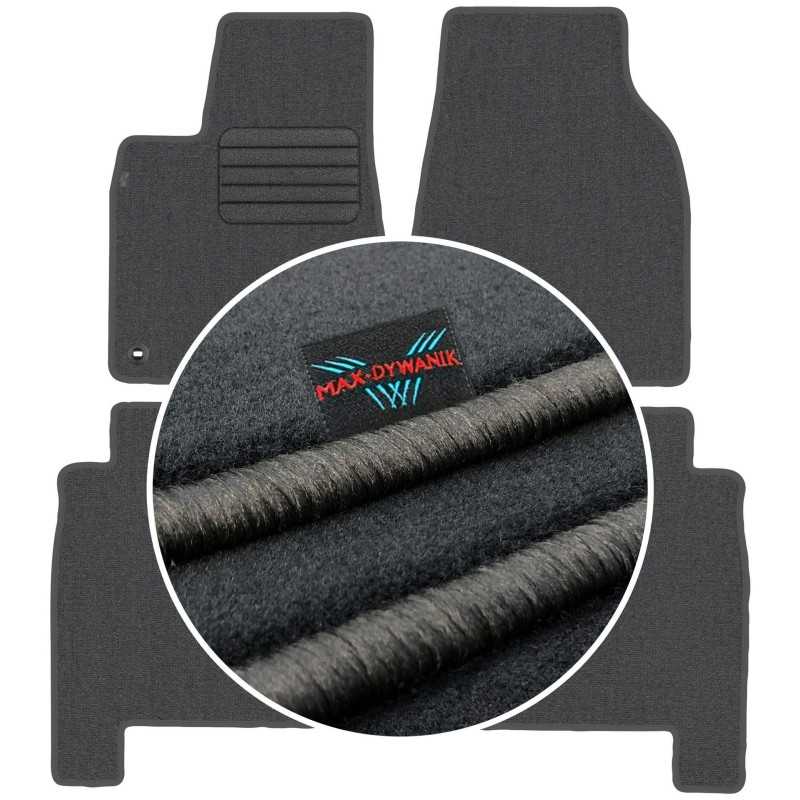Tesla X 2016- MAX-DYWANIK veliūriniai kilimėliai