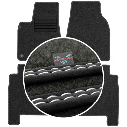 Tesla X 2016- MAX-DYWANIK veliūriniai kilimėliai