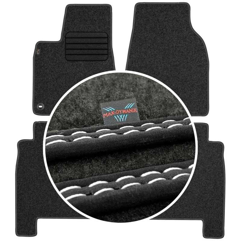 Tesla X 2016- MAX-DYWANIK veliūriniai kilimėliai
