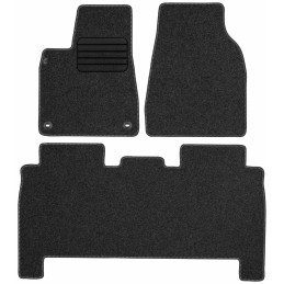 Tesla X 2016- MAX-DYWANIK veliūriniai kilimėliai