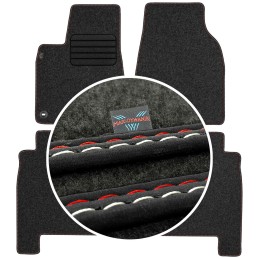 Tesla X 2016- MAX-DYWANIK veliūriniai kilimėliai