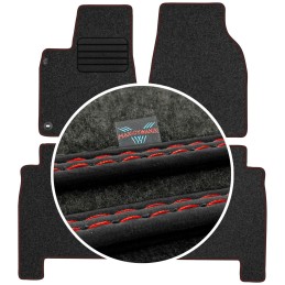 Tesla X 2016- MAX-DYWANIK veliūriniai kilimėliai