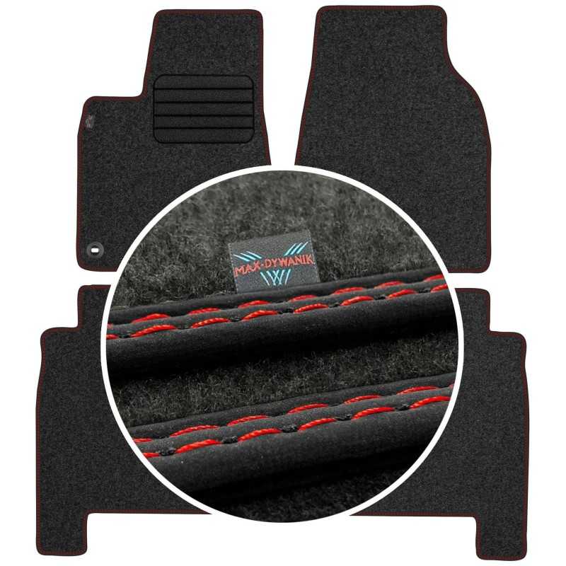 Tesla X 2016- MAX-DYWANIK veliūriniai kilimėliai